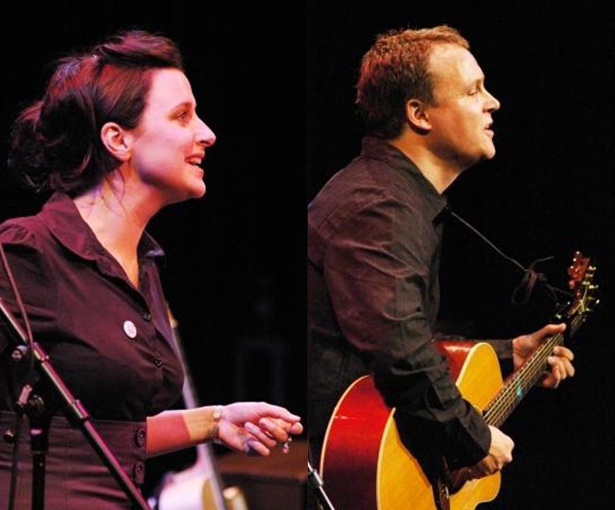 Andy Walker (and Fleur) at Chequer Mead 7 July 2007