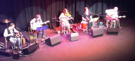 Lark Rise Band live at Chequer Mead 1 March 2008