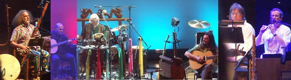 Gryphon onstage at the Queen Elizabeth Hall, 6th June 2009